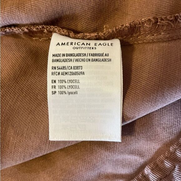 American Eagle Hooded Cargo Utility Jacket Full Zip Womens Size Small Peach - Picture 6 of 8